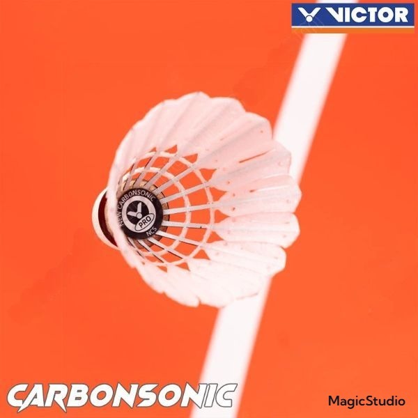 VICTOR Synthetic Badminton Shuttlecocks Victor CARBONSONIC PRO (Original100%) - Image 3