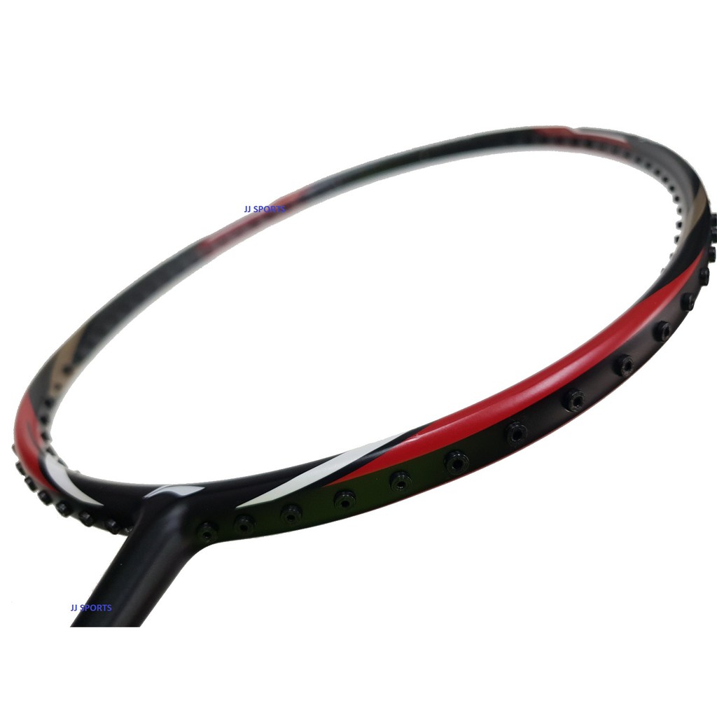 LI-NING TURBO X90 II BLACK GREY BADMINTON RACKET 3U (ORIGINAL)