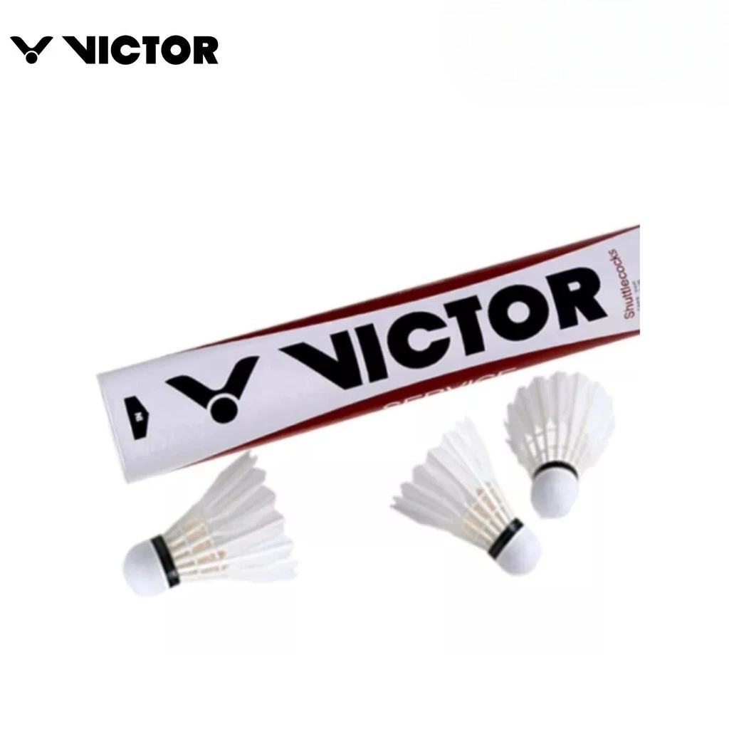 Alternative view of Victor SWAN Badminton Shuttlecocks 77 Speed (100%Original)