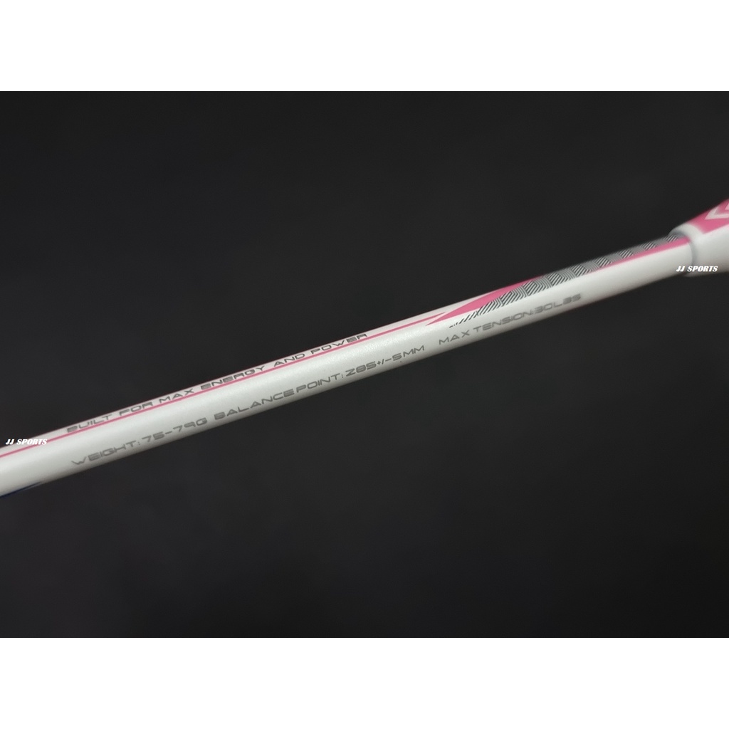 YOUNG ALSET 20 WHITE PINK (control & speed) Badminton Racket - Image 6