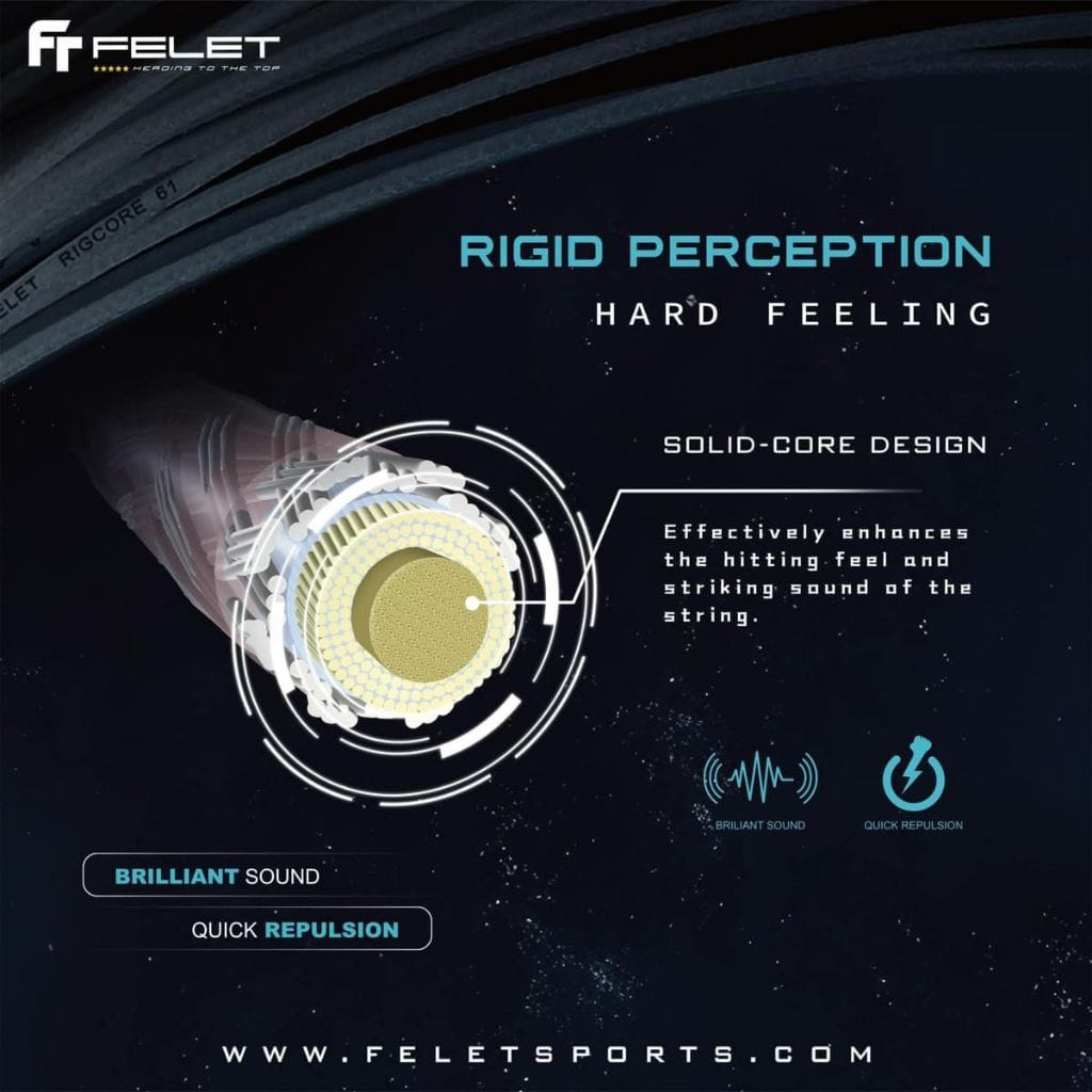 FELET Rigcore 61 Badminton String [Made In Japan) (100%Original) - Image 3