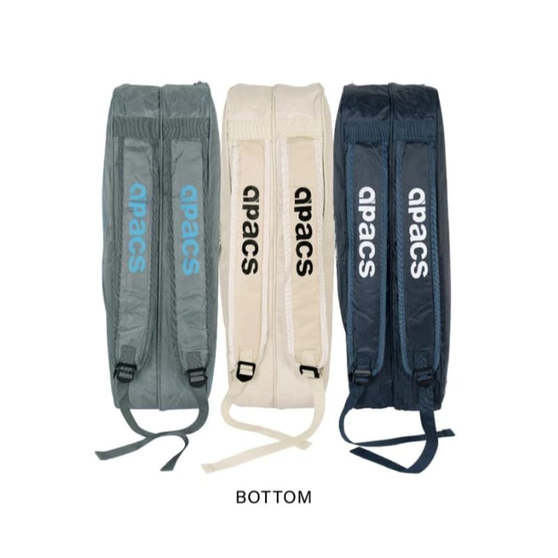 APACS DOUBLE-COMPARTMENT RACKET BAG D2616-LI (Original100%) - Image 9