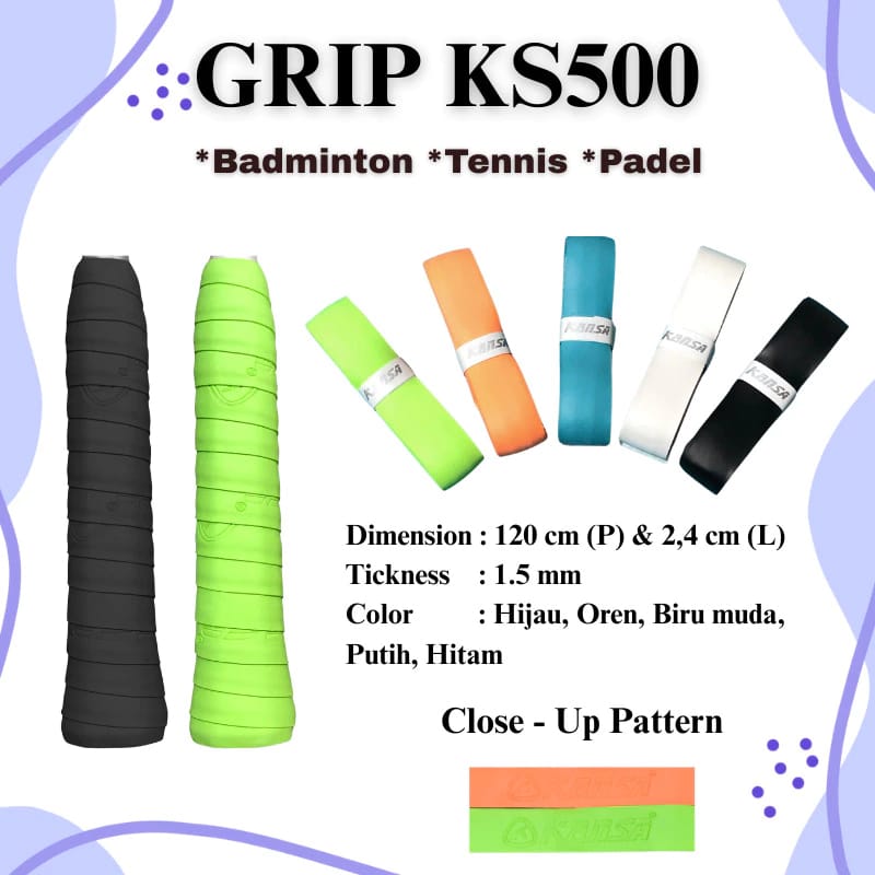 Alternative view of KANSA OVERGRIP KS 500 (100%ORIGINAL)