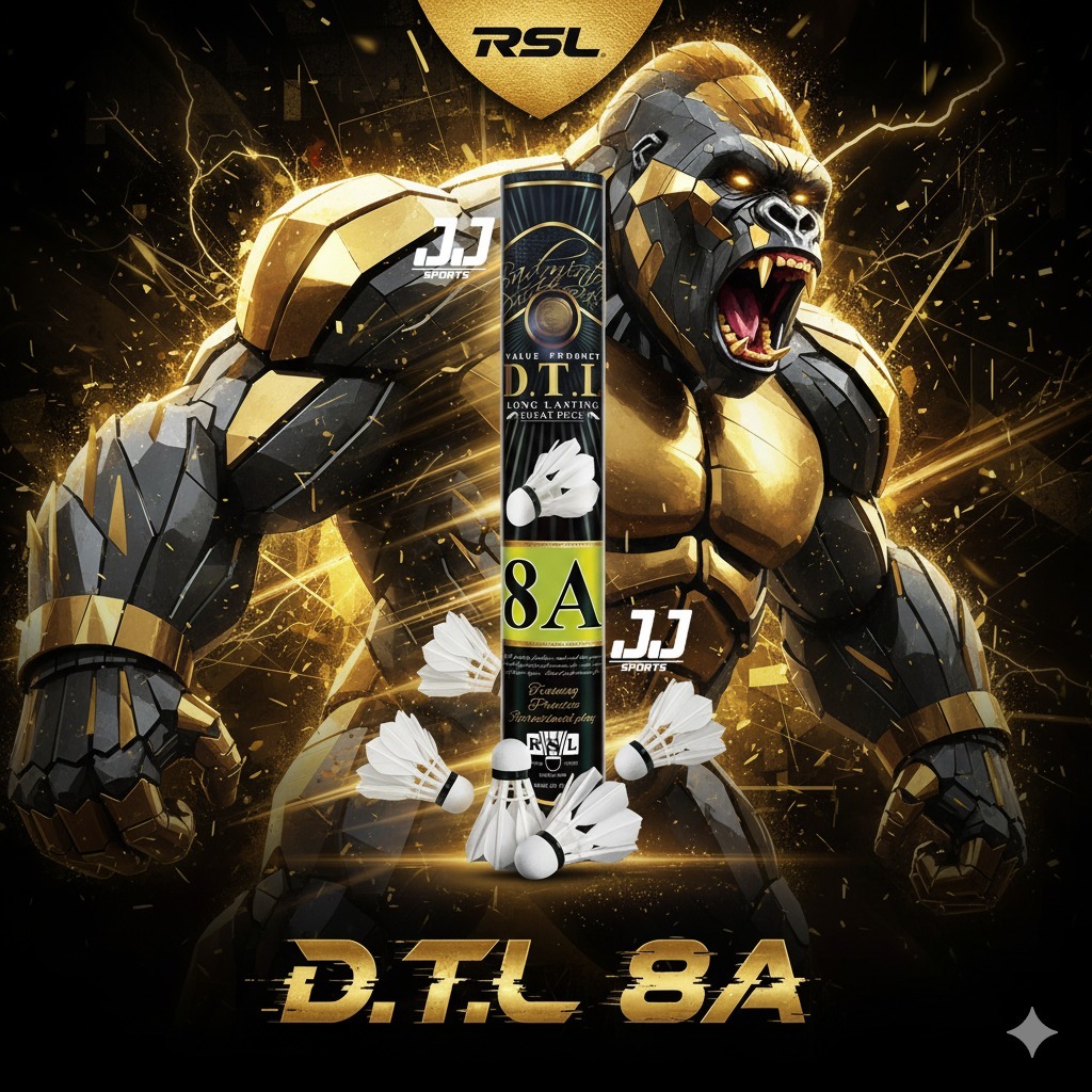 RSL D.T.L 8A Shuttlecock (100% ORIGINAL)
