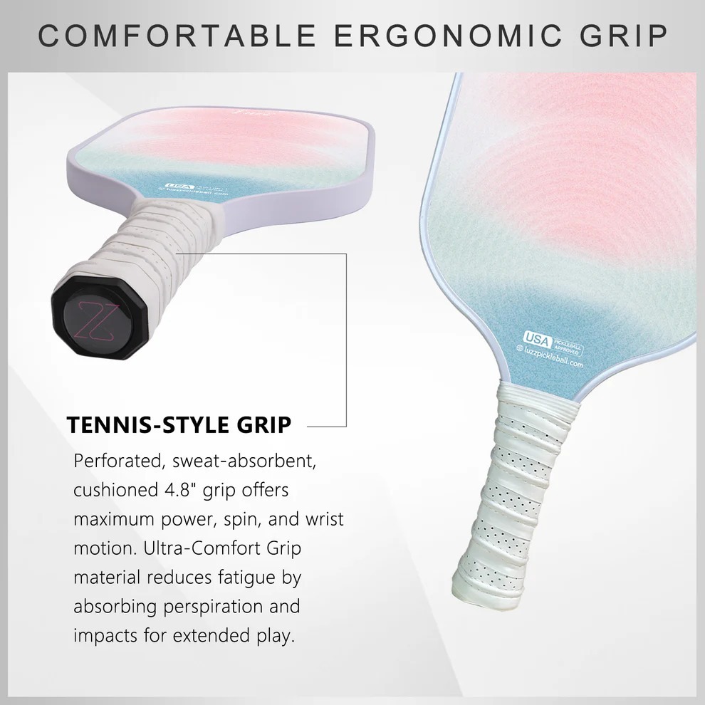 Luzz Pickleball Paddle Whisper T700 Carbon Fiber (16mm) (100% ORIGINAL) - Image 3