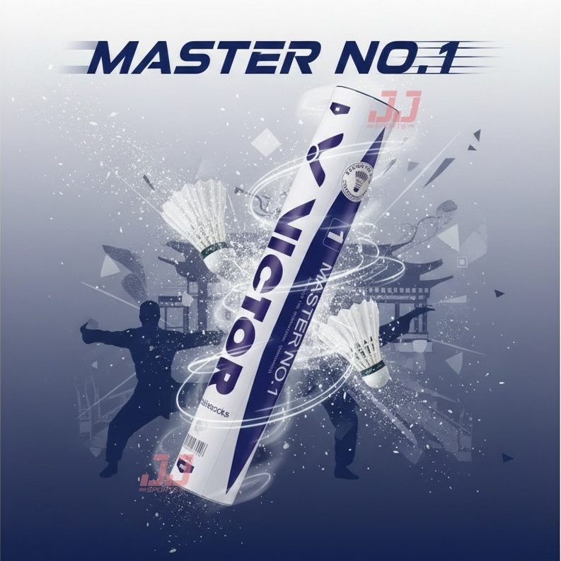 VICTOR Master NO. 1 Badminton Shuttlecocks (100% ORIGINAL)