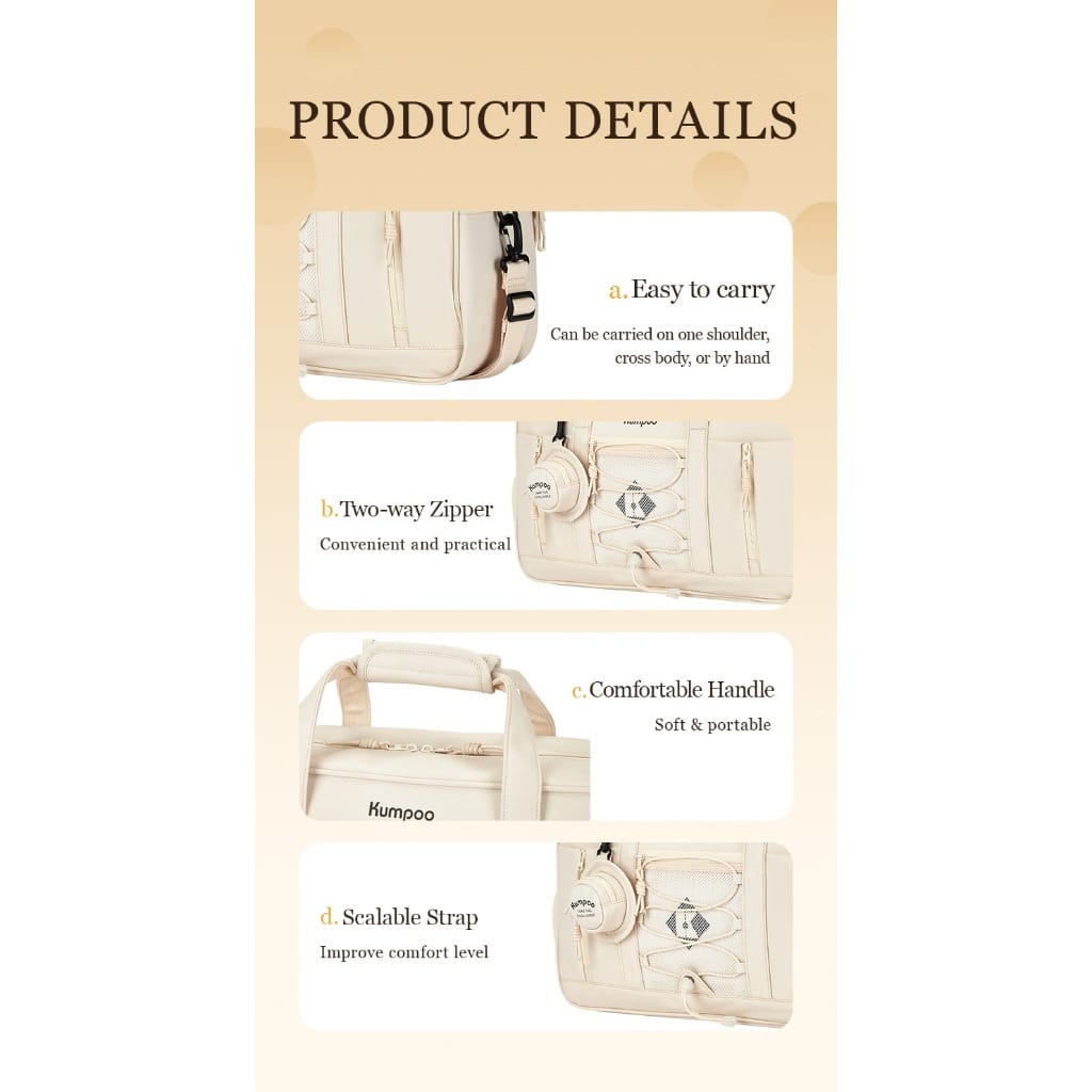 KUMPOO SQUARE BAG KB531 (100% ORIGINAL) - Image 9