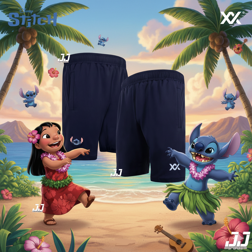 MAXX x LILO & STITCH SHORTS MDPNT01 (100% ORIGINAL)