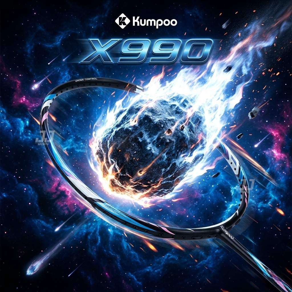KUMPOO BADMINTON RACKET X990 (BLACK) Exclusive Wang Xiao Yu Malaysia Edition (100% ORIGINAL)